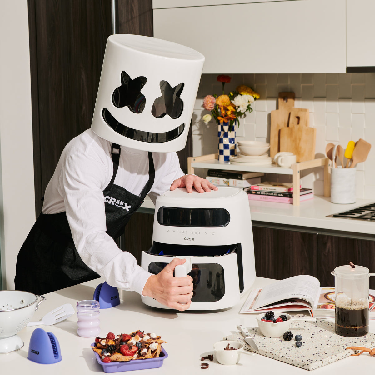 Marshmello Partners with Crux for New Collection of Air Fryers