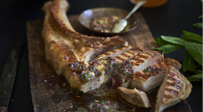 Grilled Pork Tomahawk