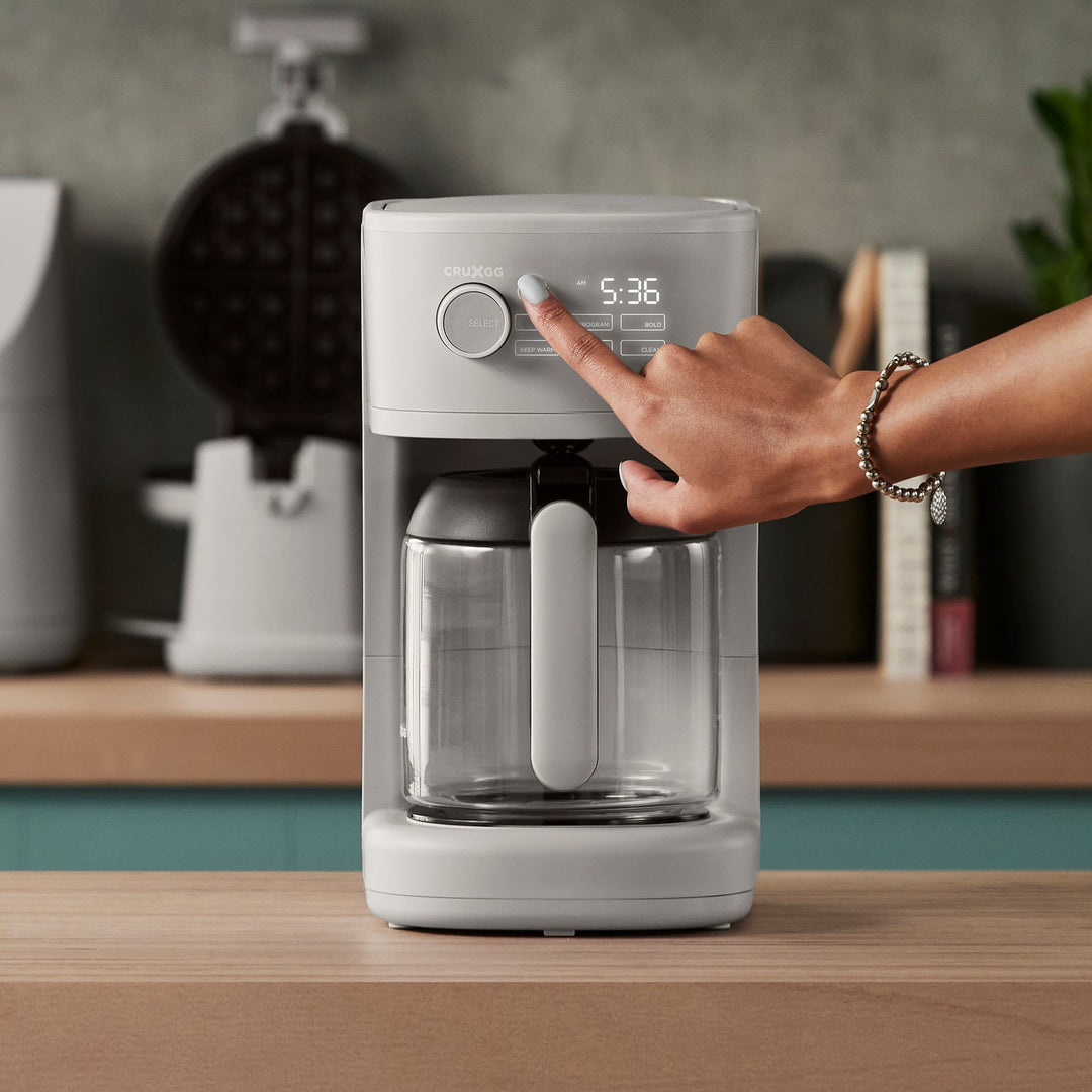 CRUXGG 12 Cup Programmable Coffee Maker Crux Kitchen